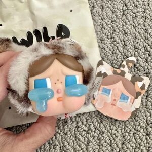 New Authentic POP MART Crybaby Wild But Cutie Cat - White Vanila Cutie